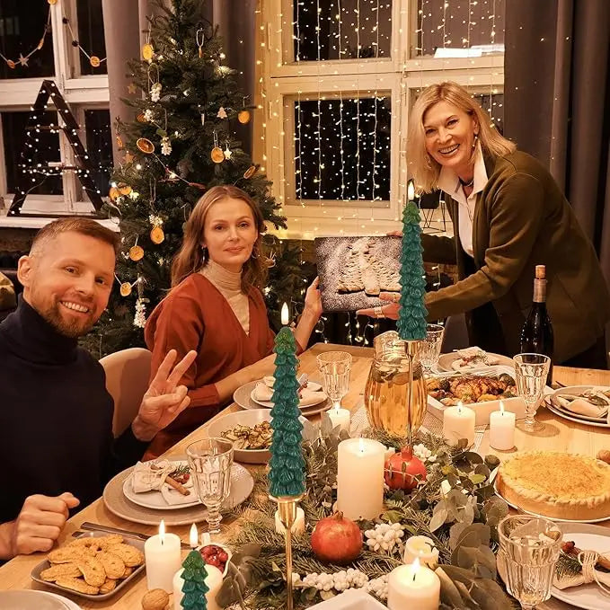 Flameless Christmas candles