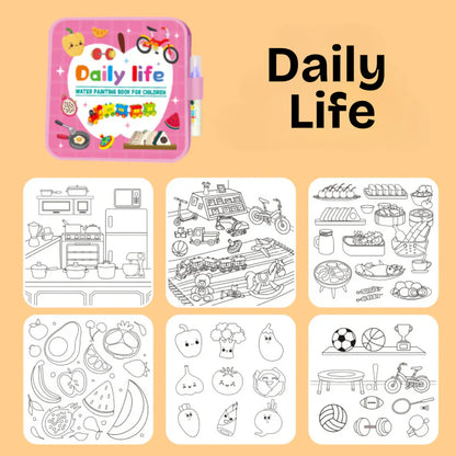 DoodleDry™ Water Coloring Book