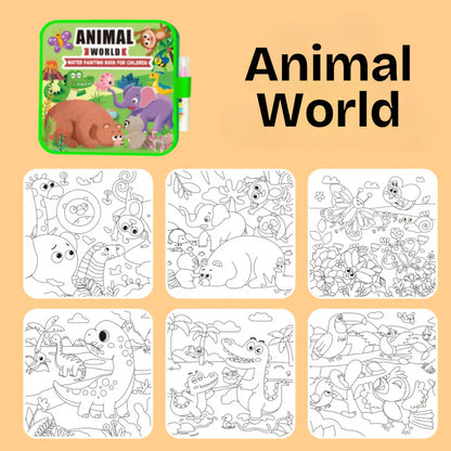 DoodleDry™ Water Coloring Book