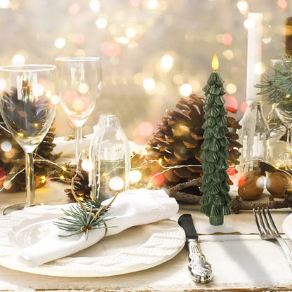 Flameless Christmas candles