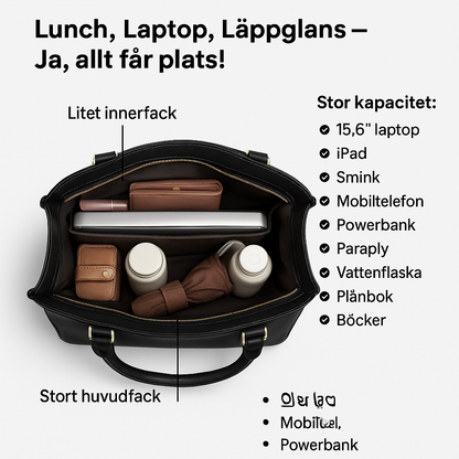 Lunvera™ – 3-in-1 Tote & Lunch Bag,