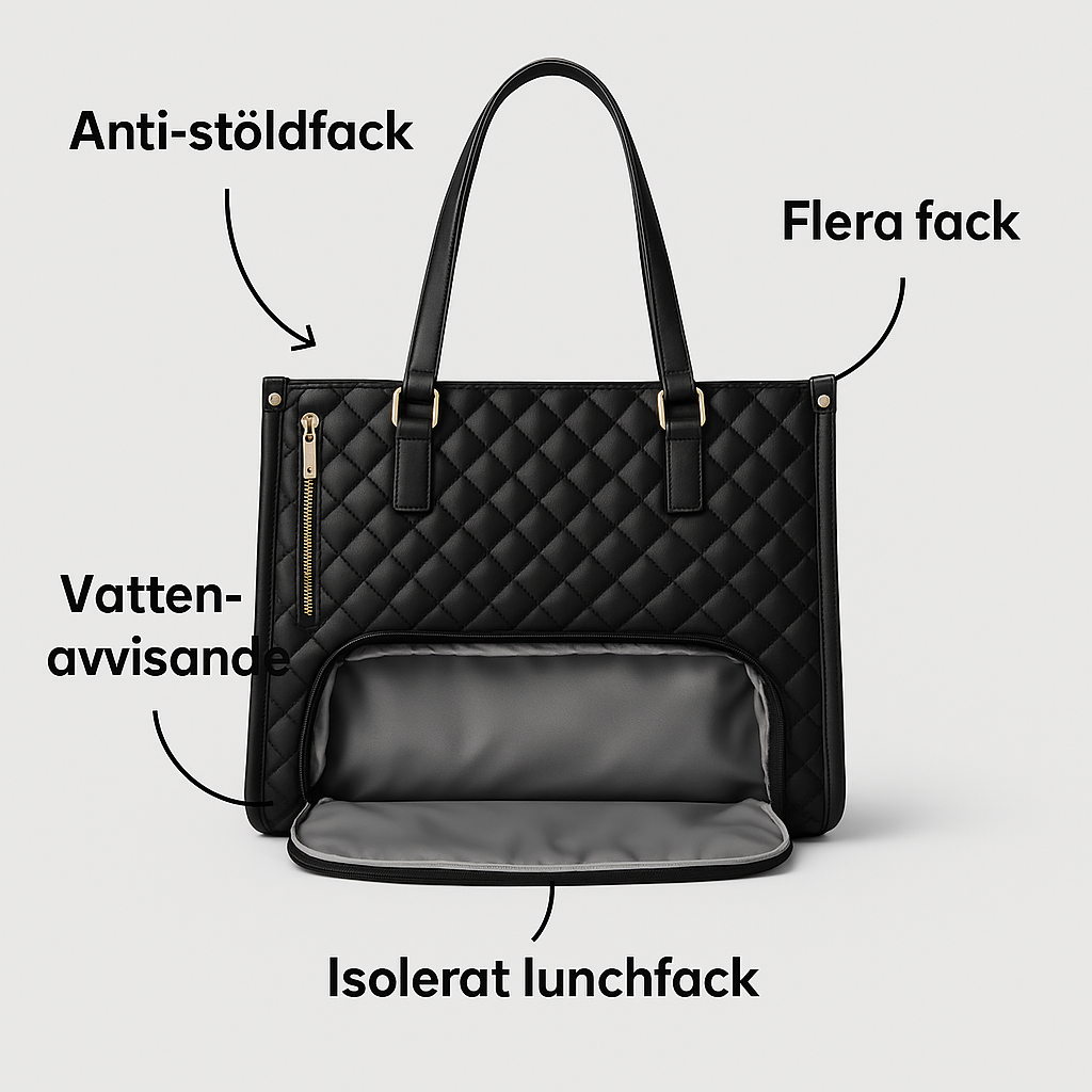 Lunvera™ – 3-in-1 Tote & Lunch Bag,