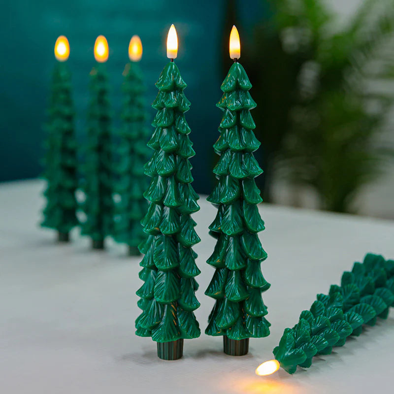 Flameless Christmas candles