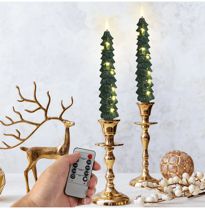 Flameless Christmas candles