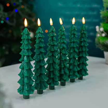 Flameless Christmas candles