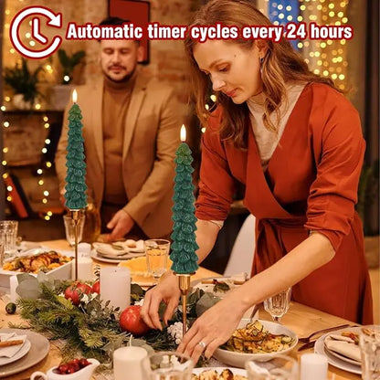 Flameless Christmas candles