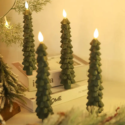 Flameless Christmas candles
