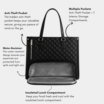 Lunvera™ – 3-in-1 Tote & Lunch Bag,